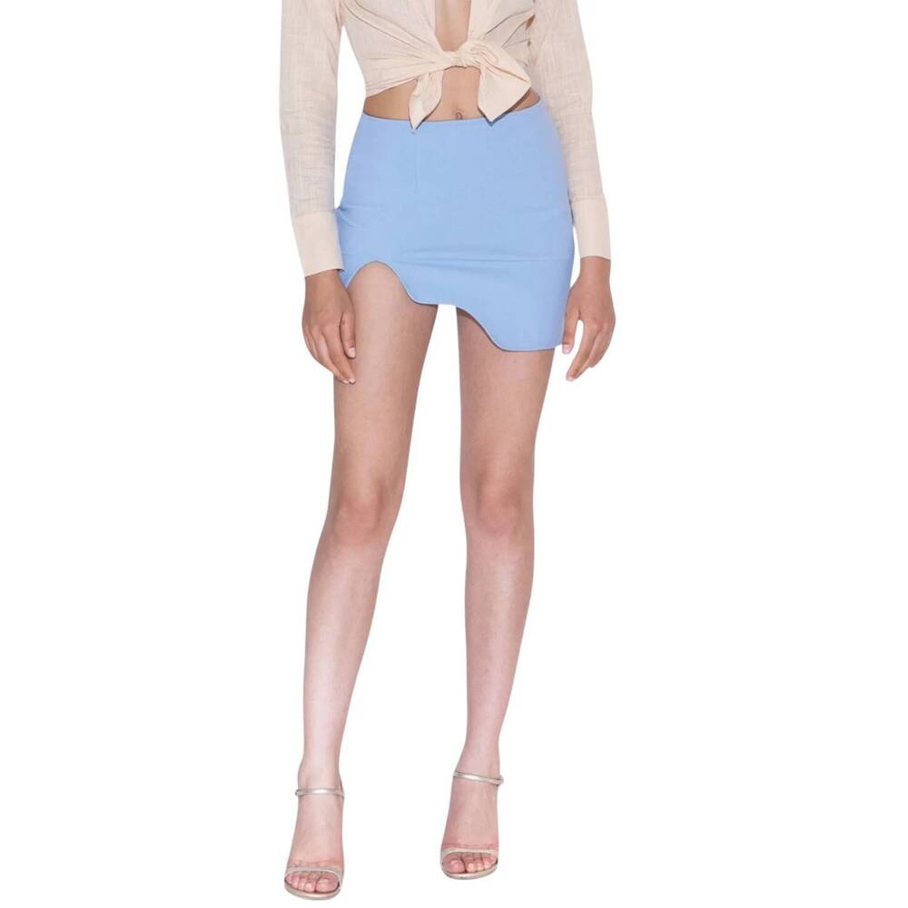 NEW MOTHER OF ALL liza mini skirt in light blue